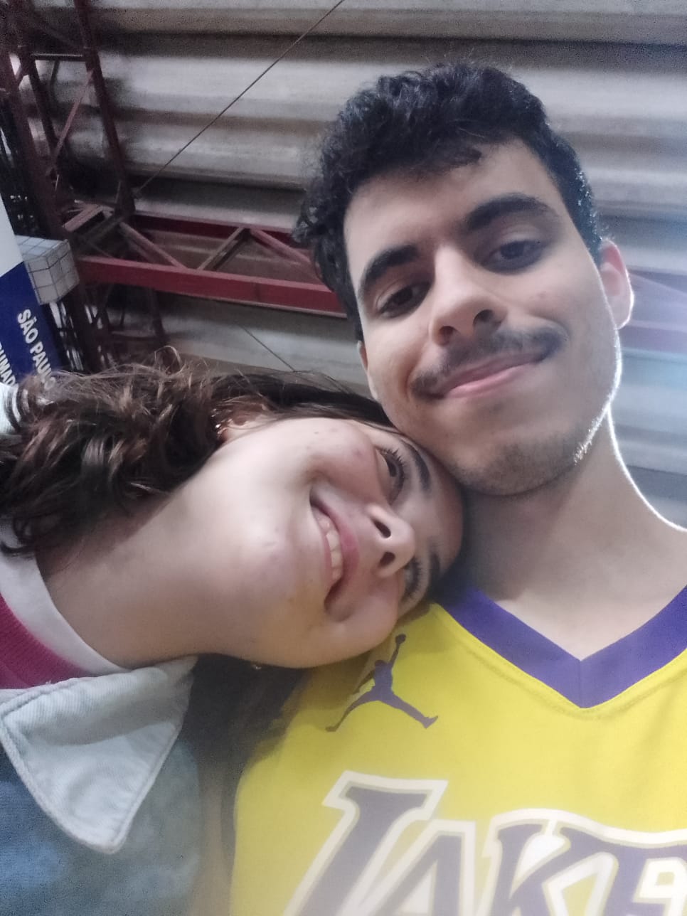 Selfie no ginásio